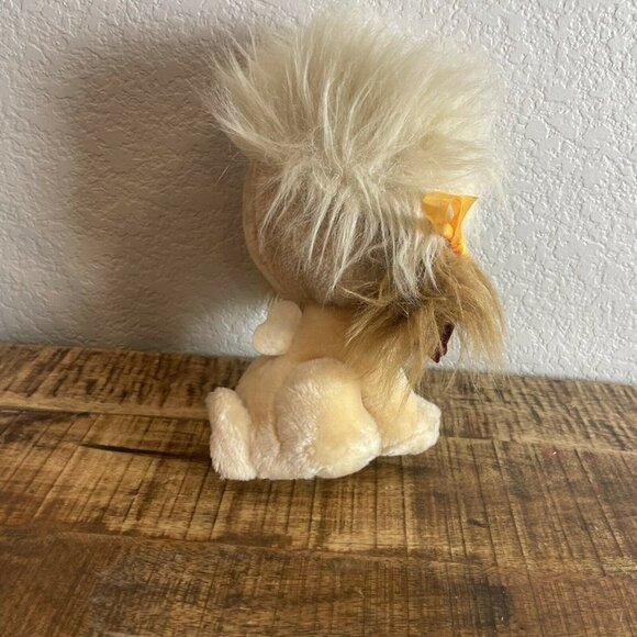 Vintage Plush Puffy Lion Dog Puppy Special Effects 1985 Fluffy 1980s Rare HTF - Picture 7 of 7